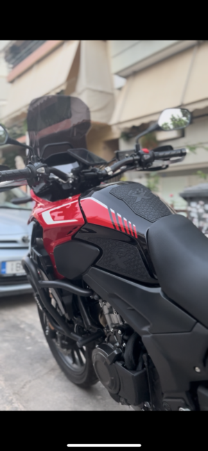 Honda CB500X & NX500 Tankpad Set Αντιολισθητικά αυτοκόλλητα ντεπόζιτου Μαύρο Trinity