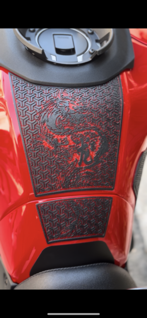 Yamaha Tracer 9 2025 Tankpad Set Αντιολισθητικά αυτοκόλλητα ντεπόζιτου