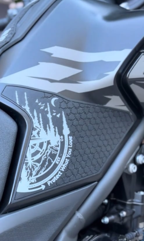 Voge DS625X-DS525X Tankpad Set Αντιολισθητικά αυτοκόλλητα ντεπόζιτου