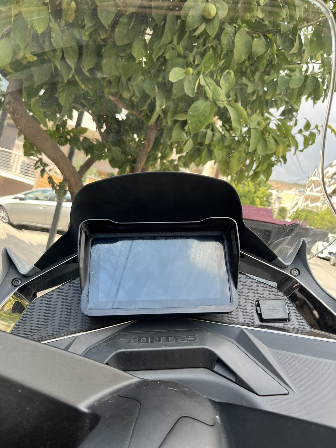 Zontes K368 Σκίαστρο Οθόνης - Προστασία - Μαύρο