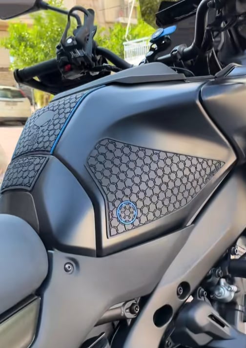 YAMAHA Tracer 9 2025+ Tankpad Set Αντιολισθητικά αυτοκόλλητα ντεπόζιτου