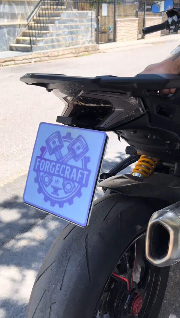 Κιτ ηλεκτρικής αναδίπλωσης Mechanix για βάση πινακίδας Evotech – Ducati Multistrada 1260