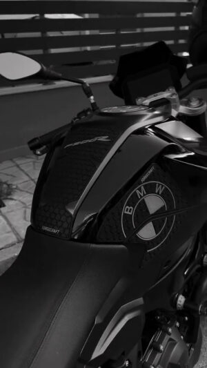 BMW F900R - TankPads Set Μαύρο-Γκρί