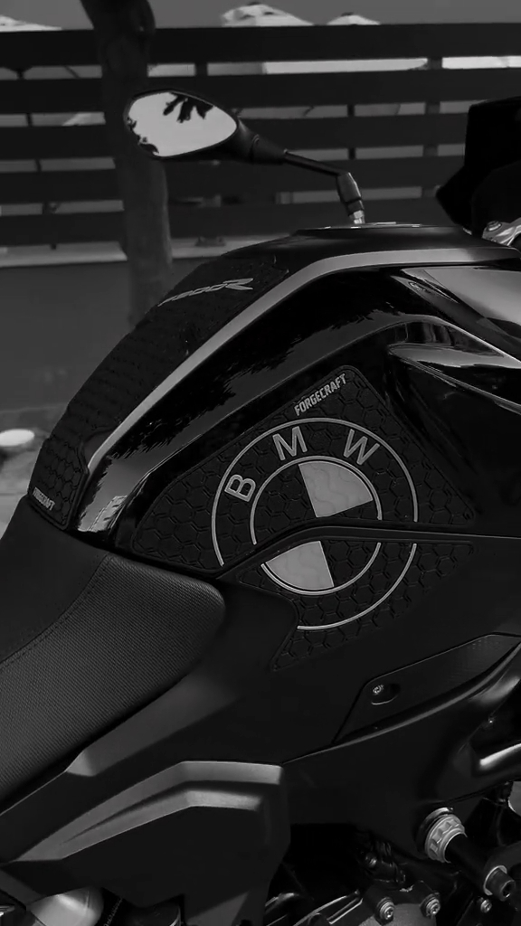BMW F900R - TankPads Set Μαύρο-Γκρί