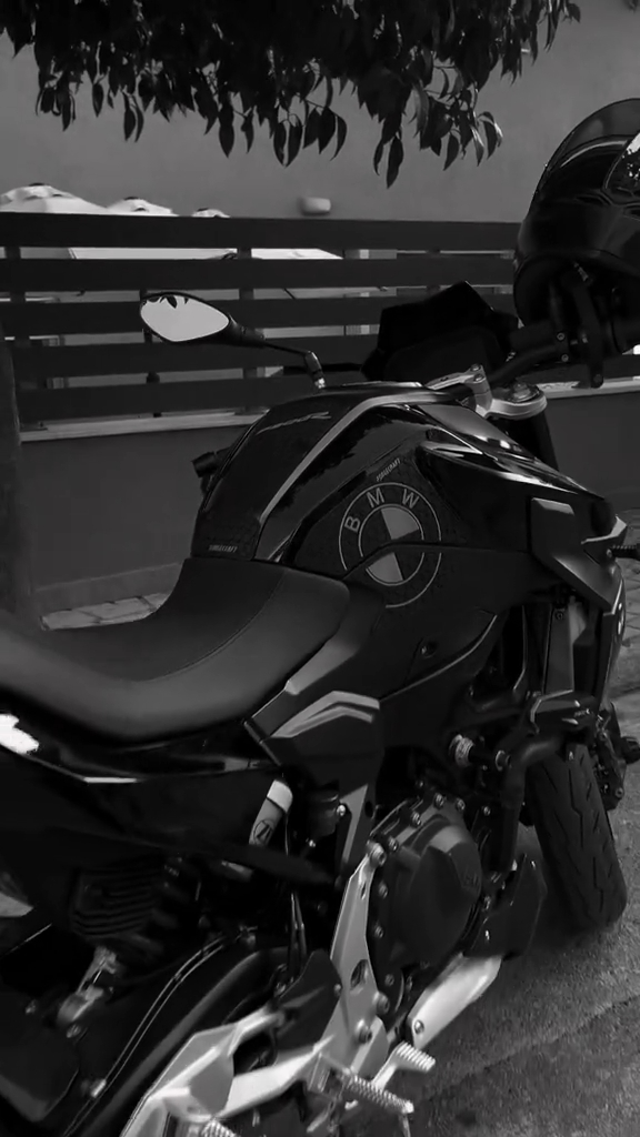 BMW F900R - TankPads Set Μαύρο-Γκρί