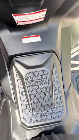 Προστατευτικά Πατώματος Daytona Virtus 125 / 300 – Μαύρο – Forgecraft
