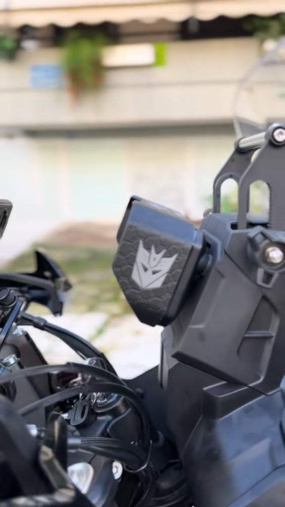 Σκίαστρο Οθόνης CFMoto 450MT – Decepticons, Μαύρο / Γκρι – εικόνα 2