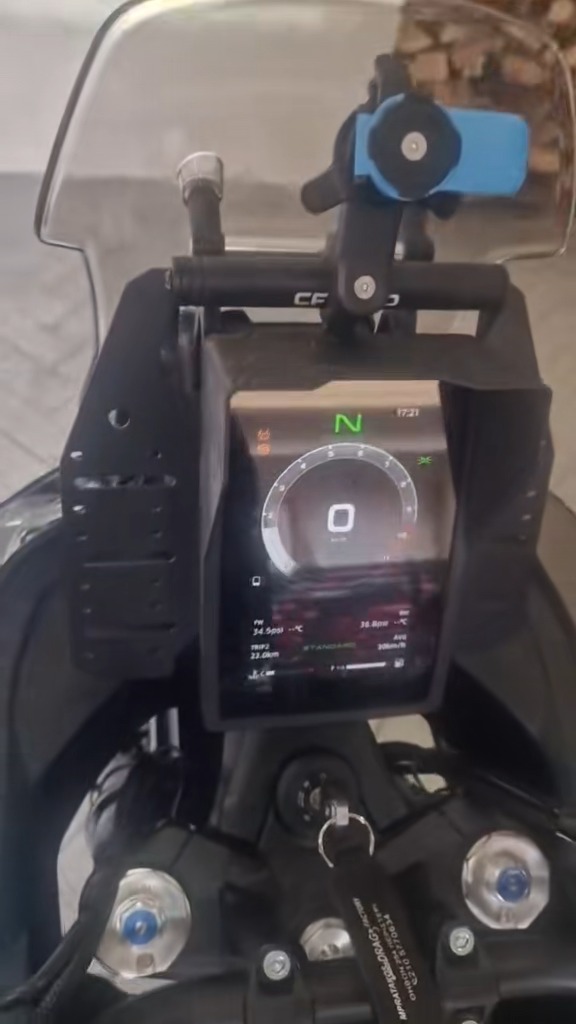Σκίαστρο Οθόνης CFMoto 800MT-X – Τοπογραφικό, Μαύρο – εικόνα 4