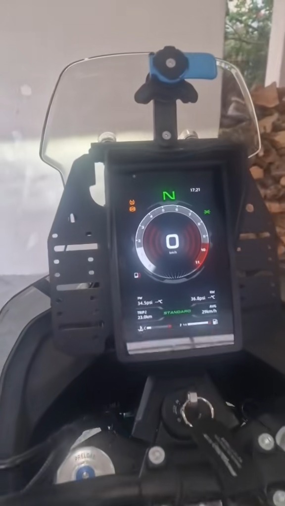 Σκίαστρο Οθόνης CFMoto 800MT-X – Τοπογραφικό, Μαύρο – εικόνα 5