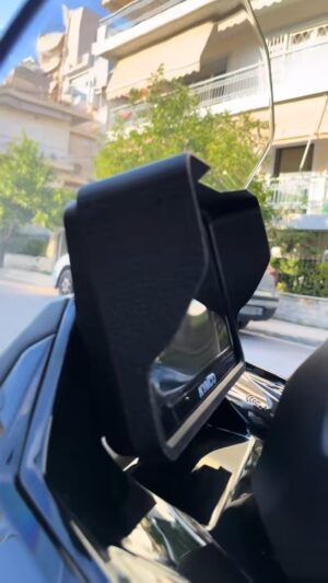 Σκίαστρο Οθόνης Kymco Downtown 350 GT – Premium, Μαύρο – Forgecraft