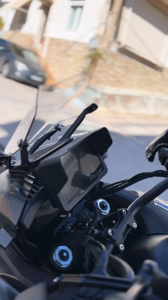 Σκίαστρο Οθόνης QJMotor SRT900 – Hex, Μαύρο – εικόνα 2