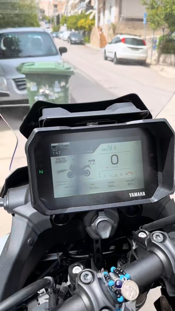 Σκίαστρο Οθόνης Yamaha Tracer 9 (2025+) – Μαύρο – εικόνα 7