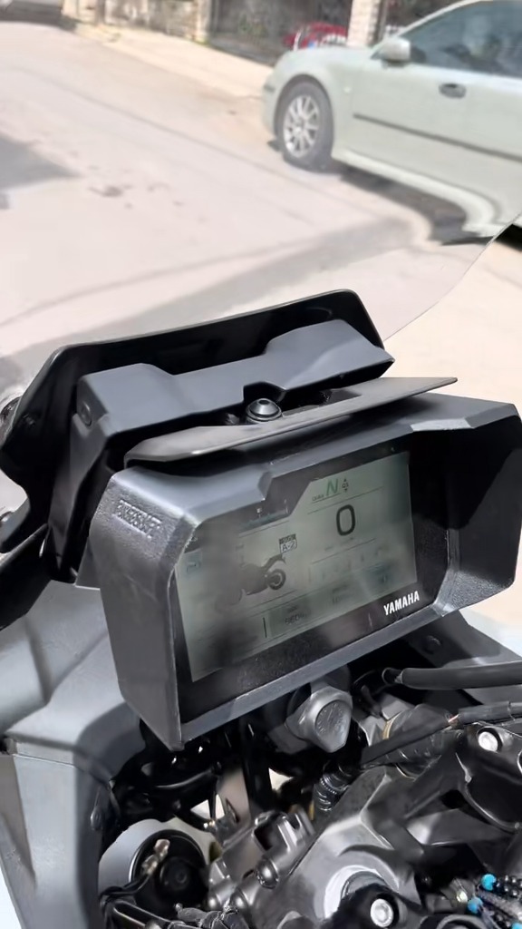 Σκίαστρο Οθόνης Yamaha Tracer 9 (2025+) – Μαύρο – εικόνα 9
