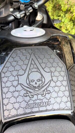 Tankpad Set – Assassin's Creed, Μαύρο / Γκρι – φωτογραφία 1