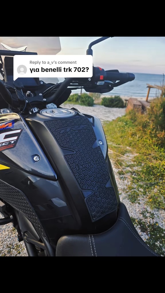Tankpad Set Benelli TRK 702 / 702X – Μαύρο – εικόνα 2