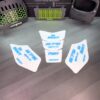 tankpad-cfmoto-675srr-no-mercy-white-blue-1 Tankpad Set CFMoto 675SR-R – No Mercy, Λευκό / Γαλάζιο – Forgecraft