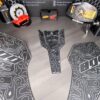 Tankpad Set CFMoto 800MT – Cartographer, Μαύρο / Λευκό – Forgecraft