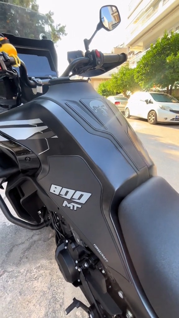 Tankpad Set CFMoto 800MT – Zero, Μαύρο / Γκρι – εικόνα 2