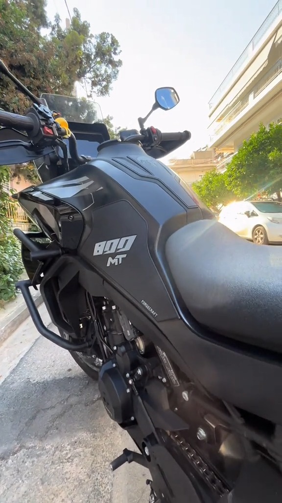Tankpad Set CFMoto 800MT – Zero, Μαύρο / Γκρι – εικόνα 3