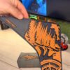 Tankpad Set Honda Africa Twin – Μαύρο / Μπρονζέ – φωτογραφία 1
