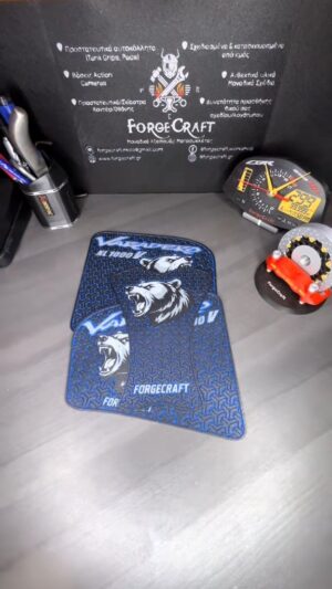 Tankpad Set Honda Varadero 1000 – Αρκούδα, Μπλε / Γαλάζιο / Λευκό / Γκρι – Forgecraft
