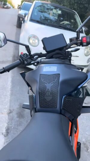 Tankpad Set KTM Duke 390 – Expecto Patronum, Μαύρο / Γκρι – Forgecraft