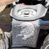 Tankpad Set Yamaha Tracer 7 – Τίγρης, Μαύρο / Λευκό – φωτογραφία 3
