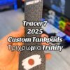 Tankpad Set Yamaha Tracer 7 (2025) – Trinity, Μαύρο / Λευκό / Κόκκινο – εικόνα 2