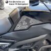 tankpad-yamaha-tracer9-gen3-draconic-1 Tankpad Set Yamaha Tracer 9 (2021–2024) – Draconic, Μαύρο / Λευκό – Forgecraft