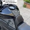 tankpad-yamaha-tracer9-gen3-draconic-2 Tankpad Set Yamaha Tracer 9 (2021–2024) – Draconic, Μαύρο / Λευκό – εικόνα 2