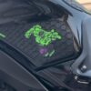 Tankpad Set Yamaha Tracer 9 GT (2021–2024) – Hulk, Μαύρο / Πράσινο / Μωβ – εικόνα 2